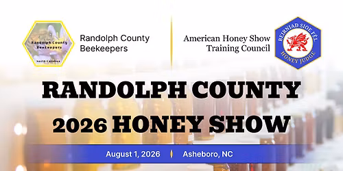 Randolph County Honey Show