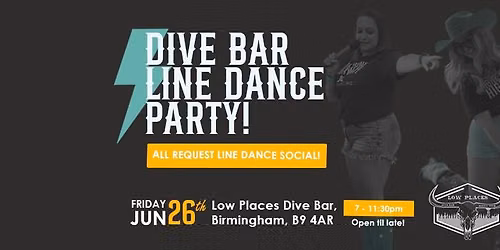 Friday Night Dive Bar Line Dance Social | BIRMINGHAM