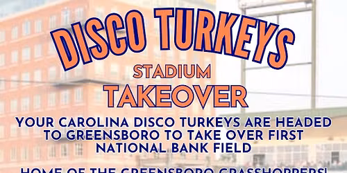Disco Turkeys Stadium Takeover