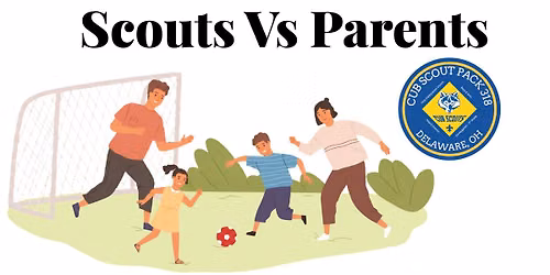 Kickball! Scouts vs Parents