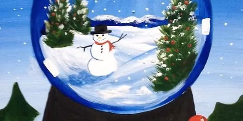 Sip & Paint @ The Plough Inn, Snow Globe session