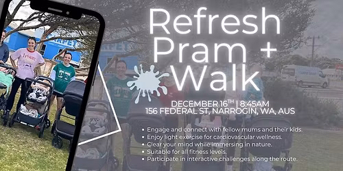 Refresh Pram + Walk