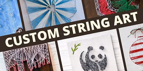 Custom String Art Workshop (13% OFF)