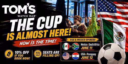 Summer of Soccer at Tom's Watch Bar \u2013 Denver