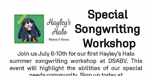 Special Songwriting Workshop