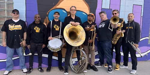 Mama Digdown's Brass Band at Third Ward Moon Festival