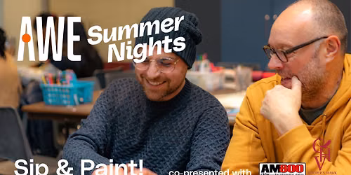 AWE Summer Nights - Sip & Paint <svg xmlns=