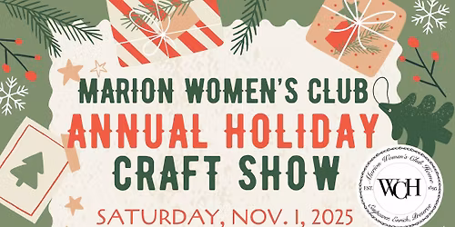 Marion Women's Club Annual Holiday Craft Show