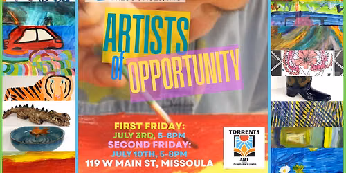 Torrents First Friday: Artists of Opportunity