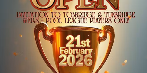 Tonbridge Open 2026
