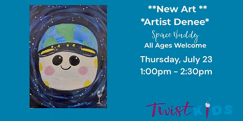 **New Art** Space Buddy (All Ages Paint)