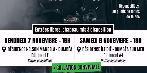 Lecture performance - PAUL WAMO - dans les quartiers de DUMBEA