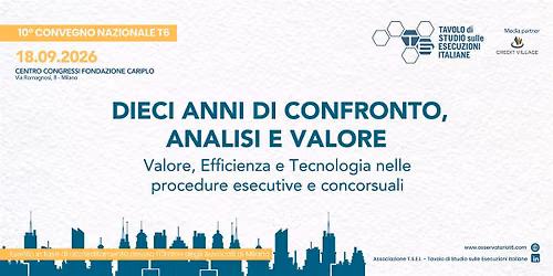 Convegno Nazionale T6 2026