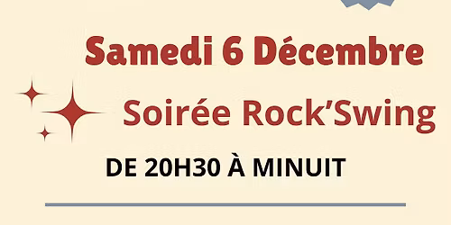 Soir\u00e9e Rock Swing + Atelier D\u00e9couverte du Boogie