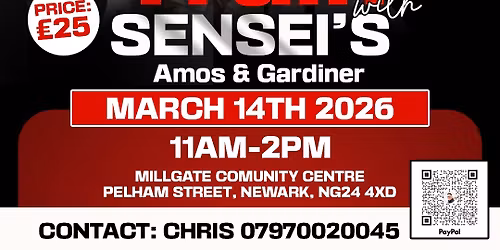Train with Sensei\u2019s Amos & Gardiner