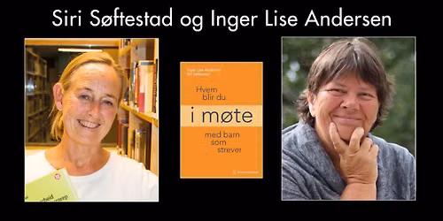 Boklansering med Siri S\u00f8ftestad og Inger Lise Andersen