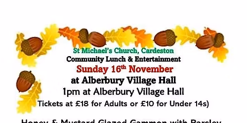 Community Lunch Followed by Entertainment