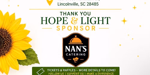3rd Annual HOPE & Light Brunch! 