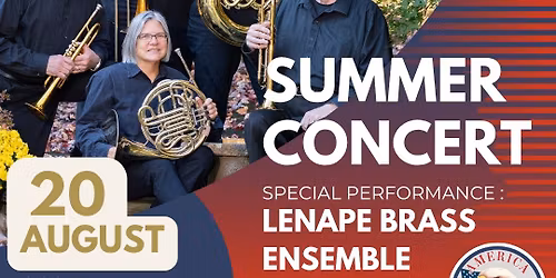 Summer Concert: Lenape Brass Ensemble