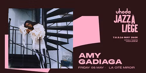 AMY GADIAGA \u00e0 la Cit\u00e9 Miroir le 8 mai 2026