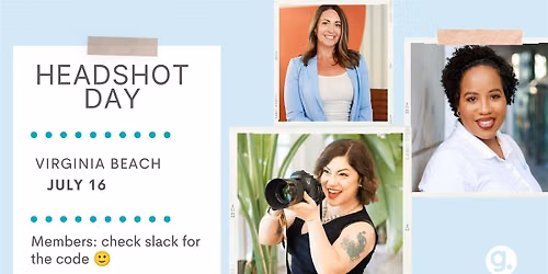 Virginia Beach  FREE Professional Headshot Day!