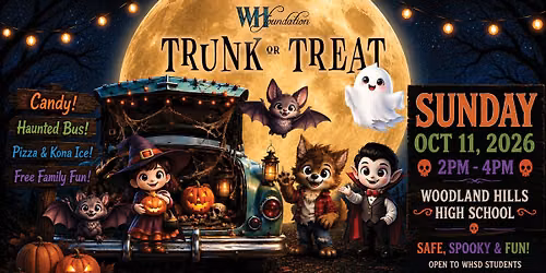 Woodland Hills Foundation 2026 Trunk or Treat
