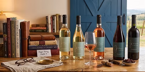 Pouring Over Pages: A Book and Wine Pairing Event