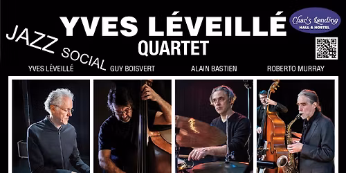 JAZZ Social: w Yves L\u00e9veill\u00e9 Quartet @Char's, Port Alberni