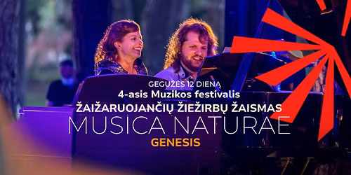 GENESIS. Guoda Gedvilait\u0117, Motiejus Bazaras - fortepijoninis duetas ir jaunieji talentai