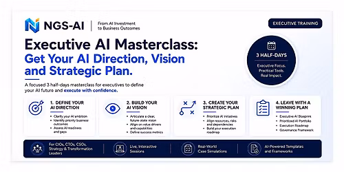 Executive AI Transformation ONLINE Masterclass | From Vision to Execution