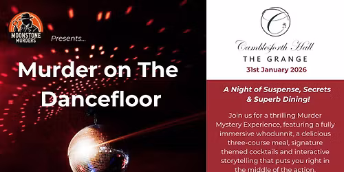 Murder on the Dancefloor - Murder Mystery Night