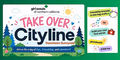Girl Scouts of Northern California Takeover Cityline