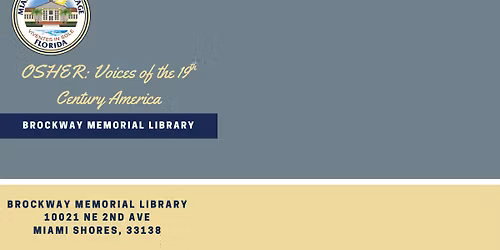 Osher: Voices of the 19th Century America