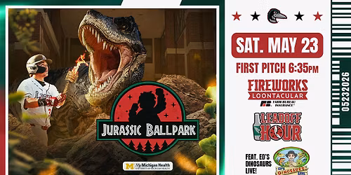 Jurassic Ballpark Night | Loons