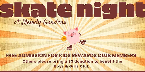Melody Gardens Skate Night Sponsored by MMCCU