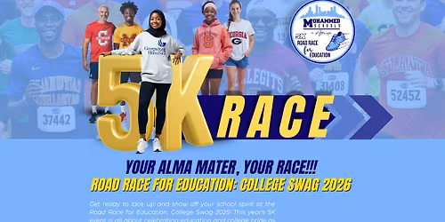 45th Annual Road Race for Education: College Swag 2026