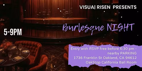 Burlesque Network Party Fashion Show