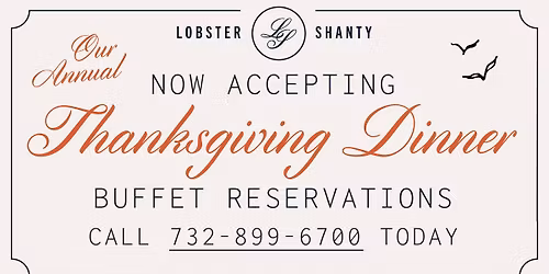 Thanksgiving Day @ The Lobster Shanty
