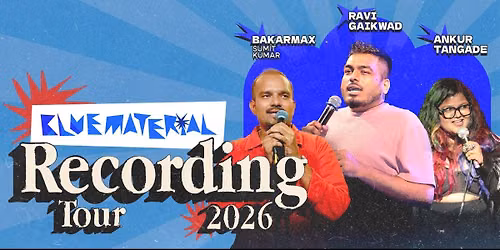Blue Material- An All Dalit Lineup Standup Comedy.