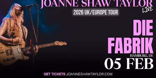 Joanne Shaw Taylor Live in Hamburg, DE on February 5th, 2026
