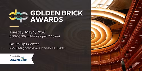 DOP's Golden Brick Awards, presented by AdventHealth