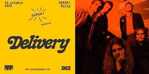 Super \u2014 Delivery le 23 octobre 2026 au POPUP !