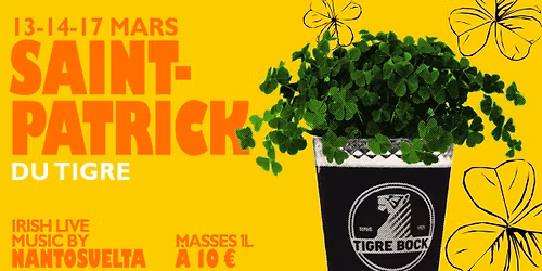 \u2618 SAINT-PATRICK du Tigre \u2618