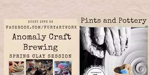 Anomaly Craft Brewing NOV Pints & Pottery!