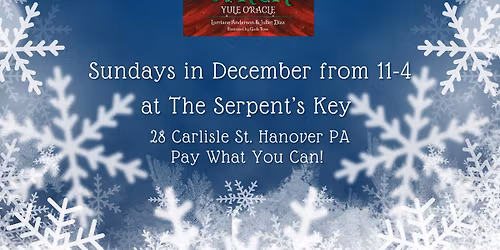 Pay What You Can Yule Oracle in Readings with K.L. Leadingham