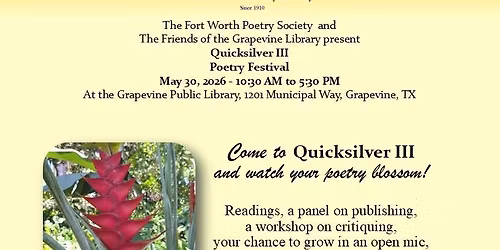 Quicksilver Poetry Festival