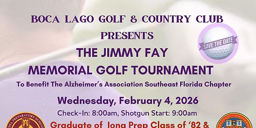 JIMMY FAY MEMORIAL GOLF TOURNAMENT