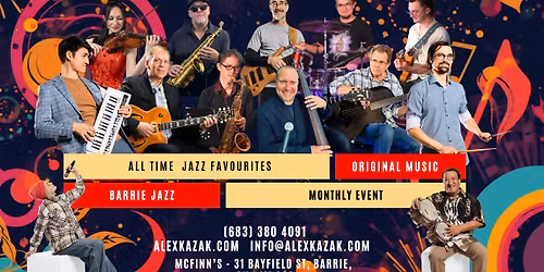 Latin Jazz Night and Jam with Alex Kazak