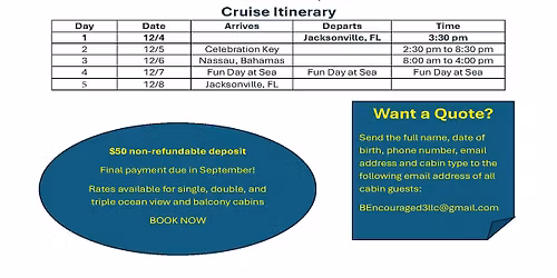 BEncouraged Seasoned Cruise