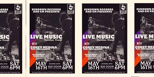 Corey Medina Live at Sundown Records 